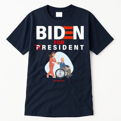 Biden For Resident Funny Trump 2020 President Tall T-Shirt