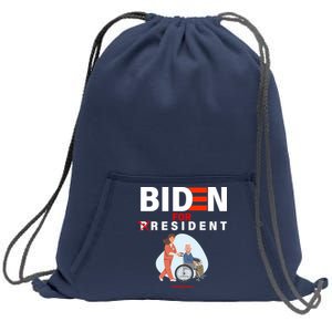 Biden For Resident Funny Trump 2020 President Sweatshirt Cinch Pack Bag