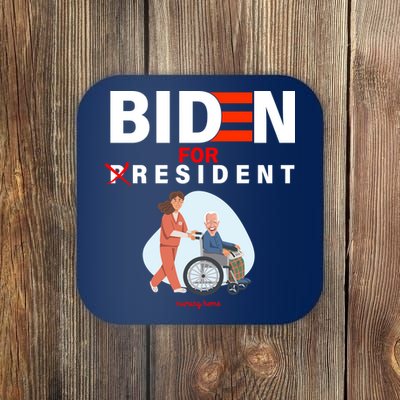 Biden For Resident Funny Trump 2020 President Coaster