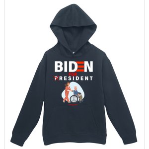 Biden For Resident Funny Trump 2020 President Urban Pullover Hoodie