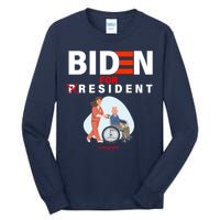 Biden For Resident Funny Trump 2020 President Tall Long Sleeve T-Shirt