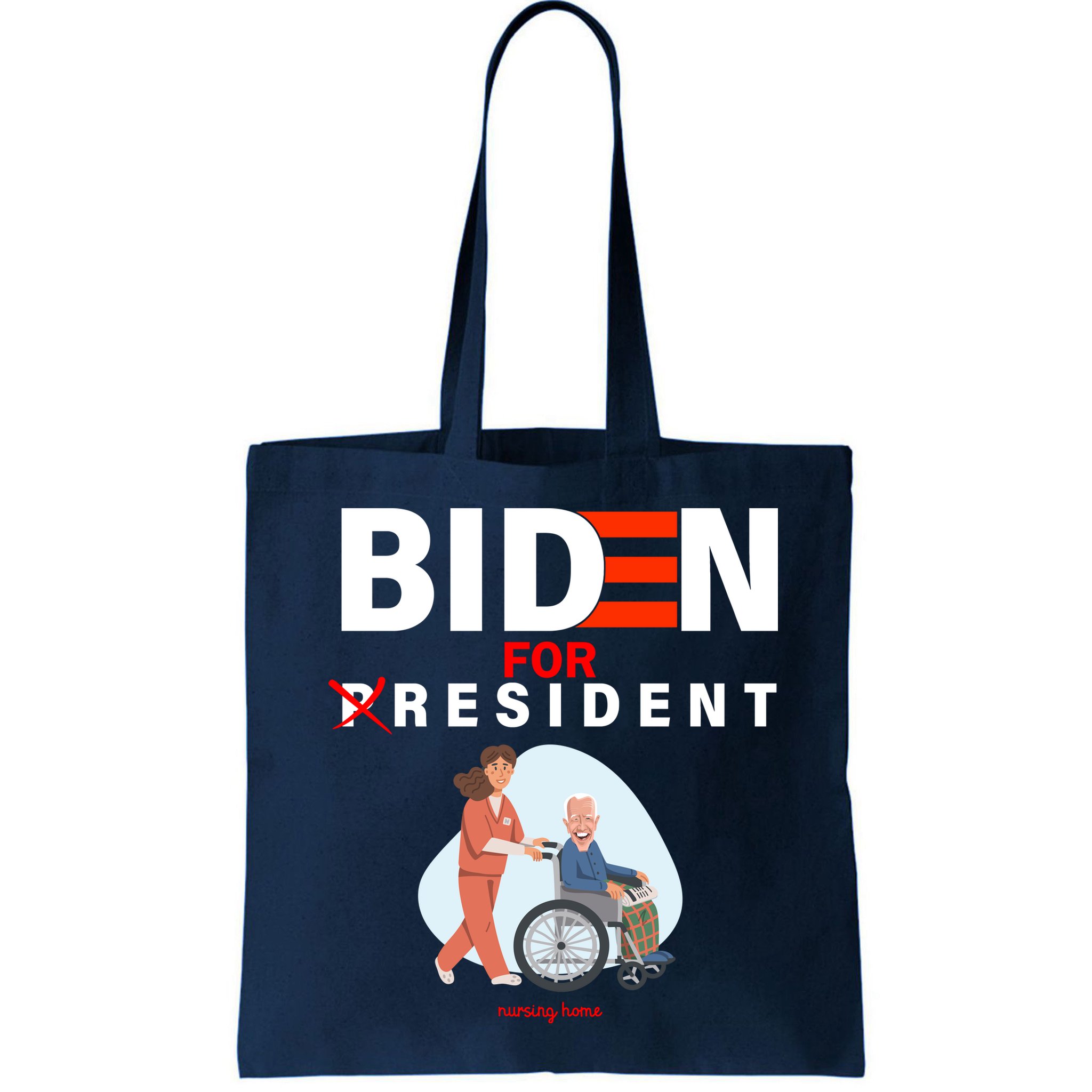 Biden For Resident Funny Trump 2020 President Bag