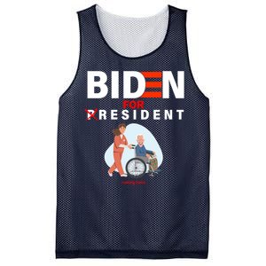 Biden For Resident Funny Trump 2020 President Mesh Reversible Basketball Jersey Tank