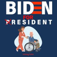 Biden For Resident Funny Trump 2020 President Baby Bodysuit
