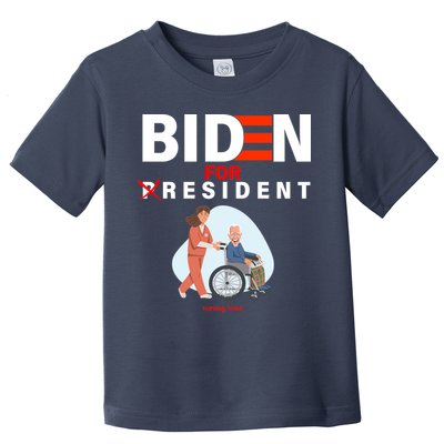 Biden For Resident Funny Trump 2020 President Toddler T-Shirt