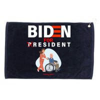 Biden For Resident Funny Trump 2020 President Grommeted Golf Towel