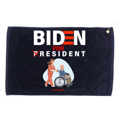 Biden For Resident Funny Trump 2020 President Grommeted Golf Towel