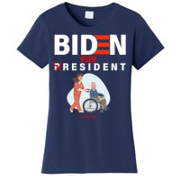 Biden For Resident Funny Trump 2020 President Women's T-Shirt