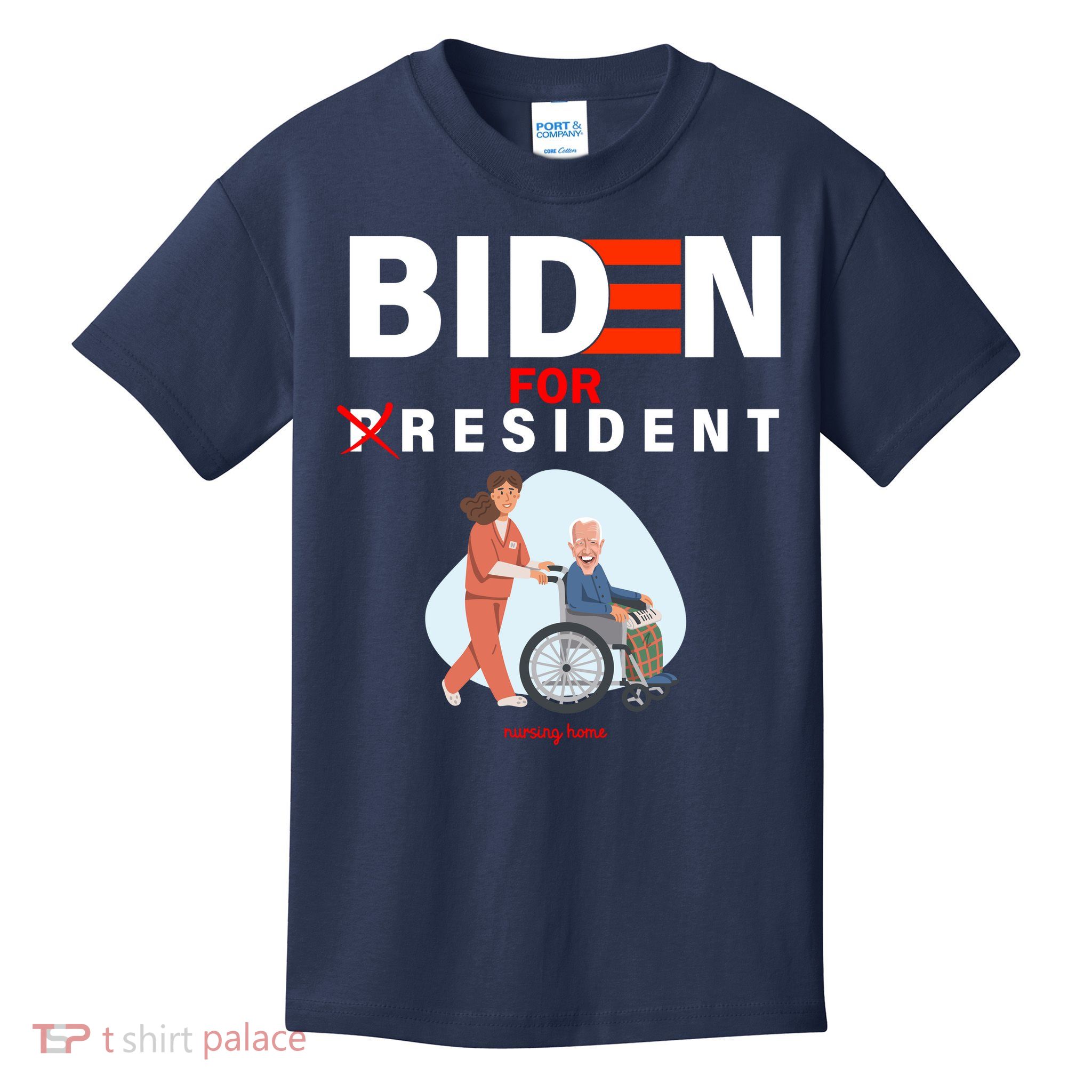 Biden For Resident Funny Trump 2020 President Kids T-Shirt