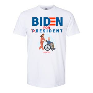 Biden For Resident Funny Trump 2020 President Softstyle CVC T-Shirt