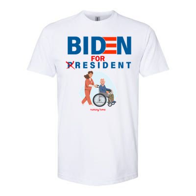 Biden For Resident Funny Trump 2020 President Softstyle® CVC T-Shirt