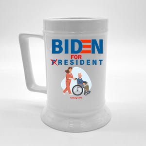 Biden For Resident Funny Trump 2020 President Beer Stein