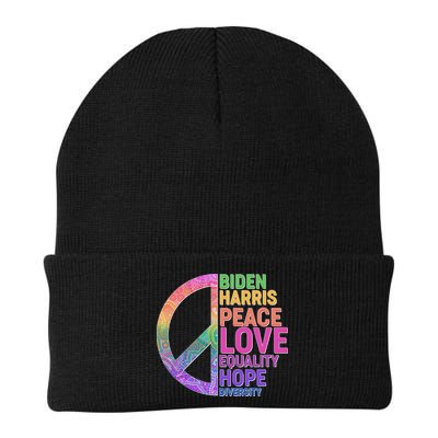 Biden Harris Peace Love Equality Hope Diversity  Beanie