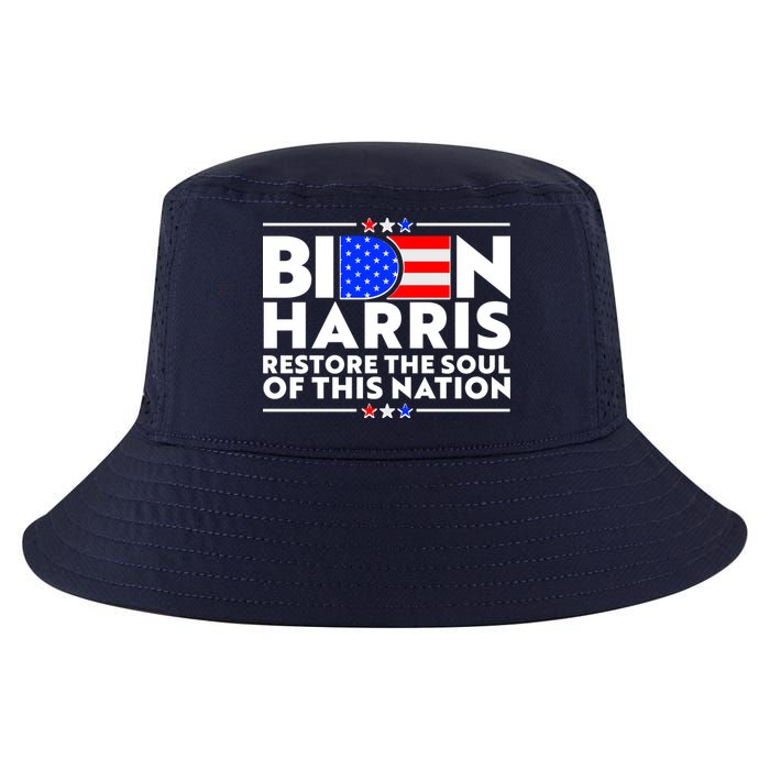 Biden Harris Restore The Soul Of This Nation Cool Comfort Performance Bucket Hat