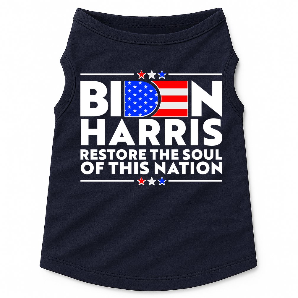 Biden Harris Restore The Soul Of This Nation Doggie Tank