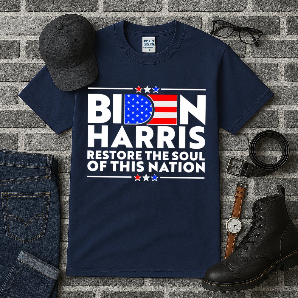 Biden Harris Restore The Soul Of This Nation Tall T-Shirt