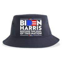 Biden Harris Restore The Soul Of This Nation Sustainable Bucket Hat