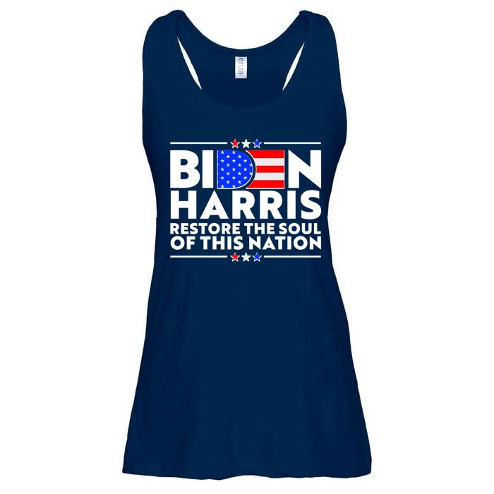 Biden Harris Restore The Soul Of This Nation Ladies Essential Flowy Tank