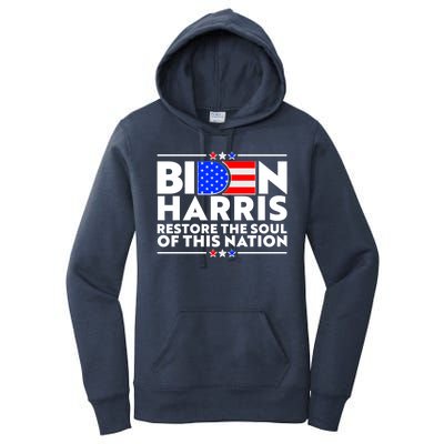 Biden Harris Restore The Soul Of This Nation Women's Pullover Hoodie