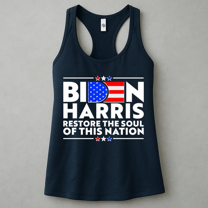 Biden Harris Restore The Soul Of This Nation Womens Tank Top