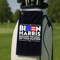 Biden Harris Restore The Soul Of This Nation Golf Towel