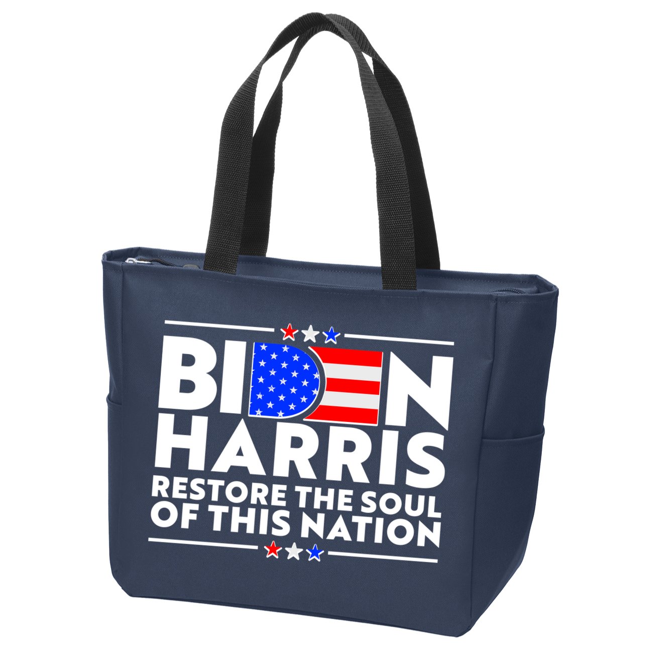 Biden Harris Restore The Soul Of This Nation Zip Tote Bag