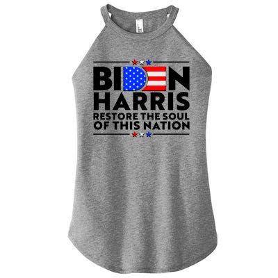 Biden Harris Restore The Soul Of This Nation Women’s Perfect Tri Rocker Tank