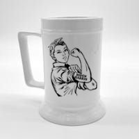 Biden Harris women we can do it Beer Stein