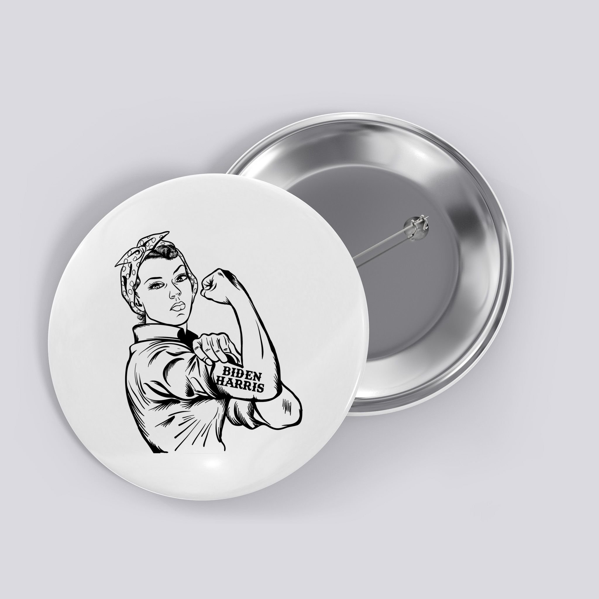Biden Harris women we can do it Button