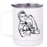 Biden Harris women we can do it 12 oz Stainless Steel Tumbler Cup