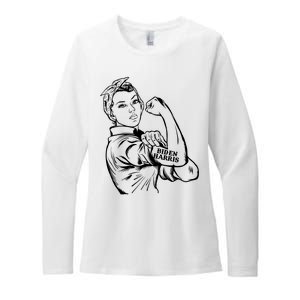 Biden Harris women we can do it Womens CVC Long Sleeve Shirt