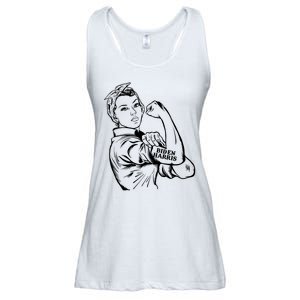 Biden Harris women we can do it Ladies Essential Flowy Tank