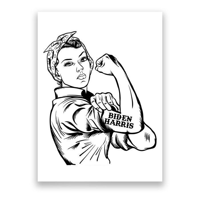 Biden Harris women we can do it Poster