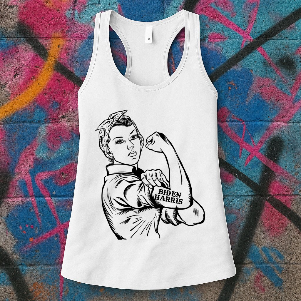 Biden Harris women we can do it Womens Tank Top