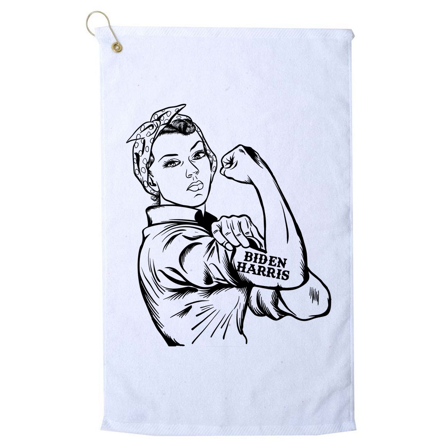 Biden Harris women we can do it Golf Towel