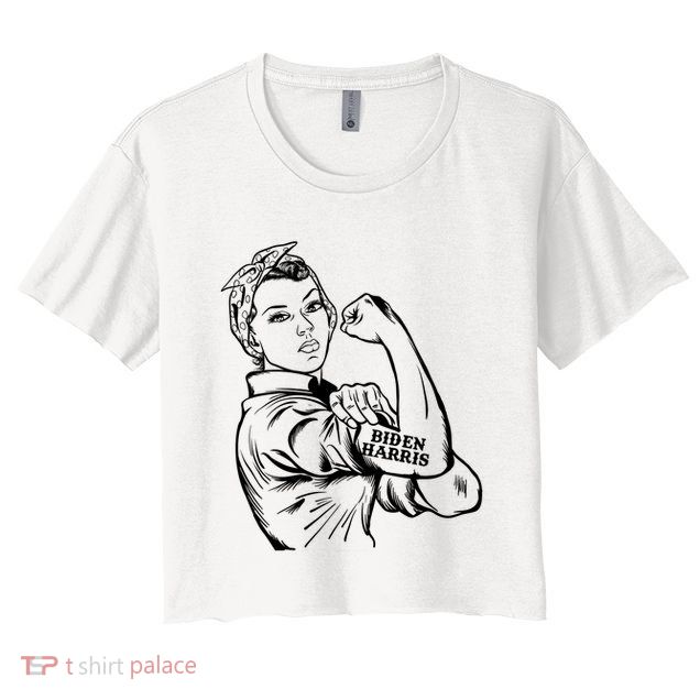 Biden Harris women we can do it Crop Top