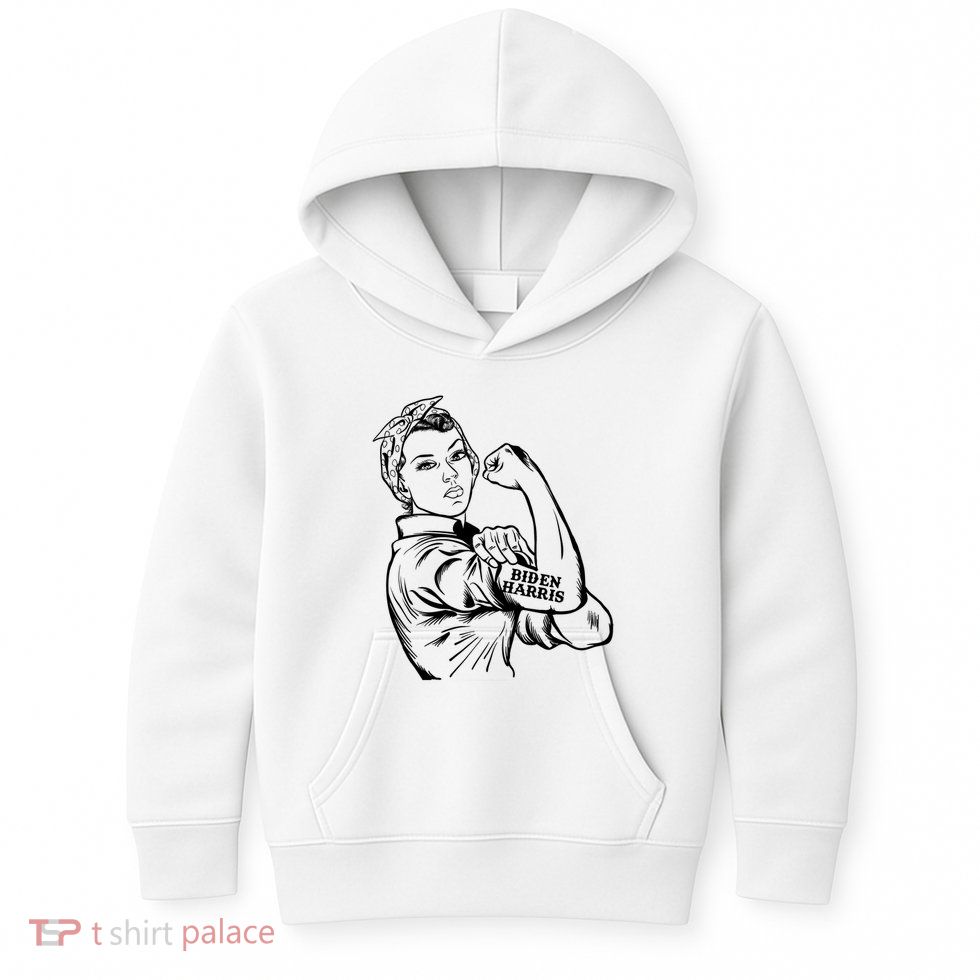 Biden Harris women we can do it Kids Hoodie