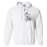 Biden Harris women we can do it Full Zip Hoodie