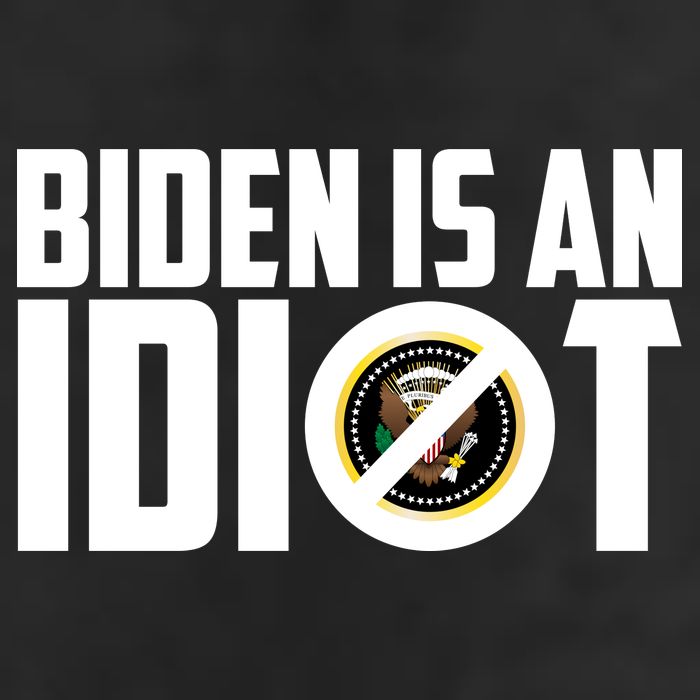 Biden Is An Idiot  Adult Drive Performance Visor