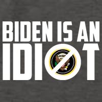 Biden Is An Idiot  Vector Backpack