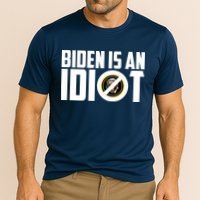 Biden Is An Idiot  Cooling Performance Crew T-Shirt