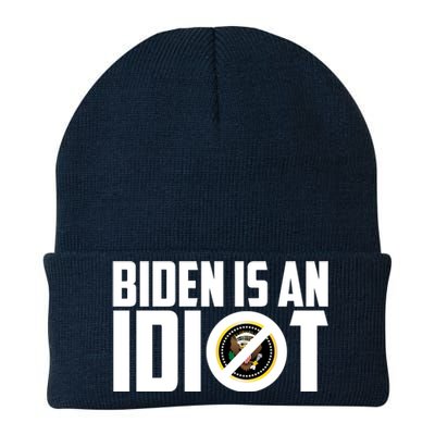 Biden Is An Idiot  Knit Cap Winter Beanie