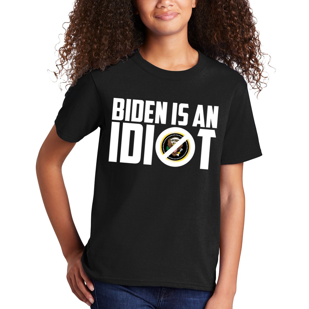Biden Is An Idiot  Kids T-Shirt