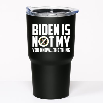 Biden Is Not My You Know The Thing Tumbler