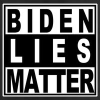 Biden Lies Matter 7 Panel Mesh Trucker Snapback Hat