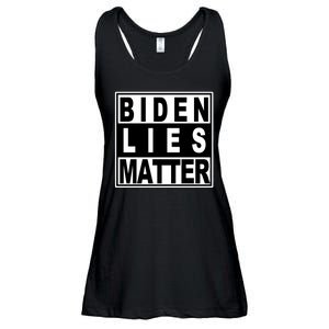 Biden Lies Matter Ladies Essential Flowy Tank