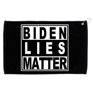 Biden Lies Matter Grommeted Golf Towel