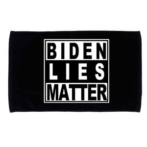 Biden Lies Matter Microfiber Hand Towel