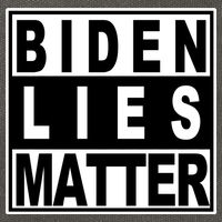 Biden Lies Matter Cotton Canvas Backpack