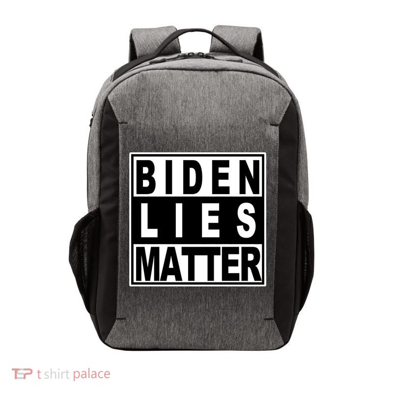 Biden Lies Matter Vector Backpack
